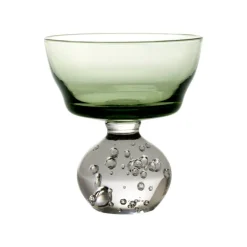 Serax Eternal Snow stjälkglas, M, grön