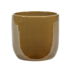 Serax Glazed Shades kruka, mustard