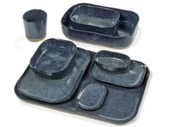 Serax Merci No 2 tallrik, blå - grå