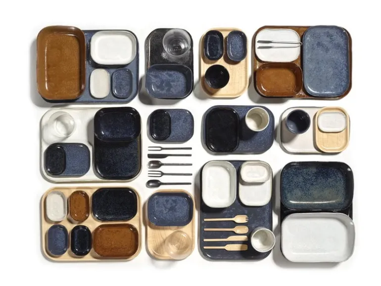 Serax Merci No 3 tallrik, blå - grå