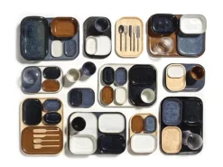 Serax Merci No 4 tallrik, blå - grå