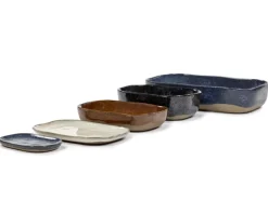 Serax Merci No 4 tallrik, blå - grå