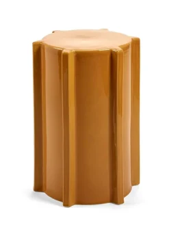 Serax Pawn Geometrical, sidobord, 45,4 cm, oker