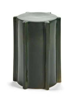Serax Pawn Geometrical, sidobord, 45,4 cm, mörkgrön