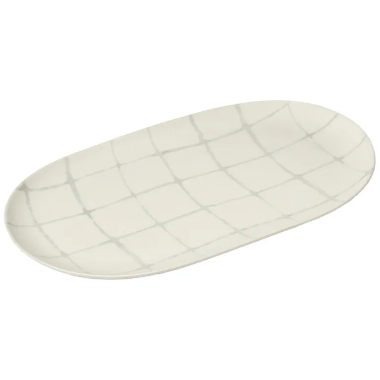 Serax Zuma serveringsfat, 26 x 47 cm, salt