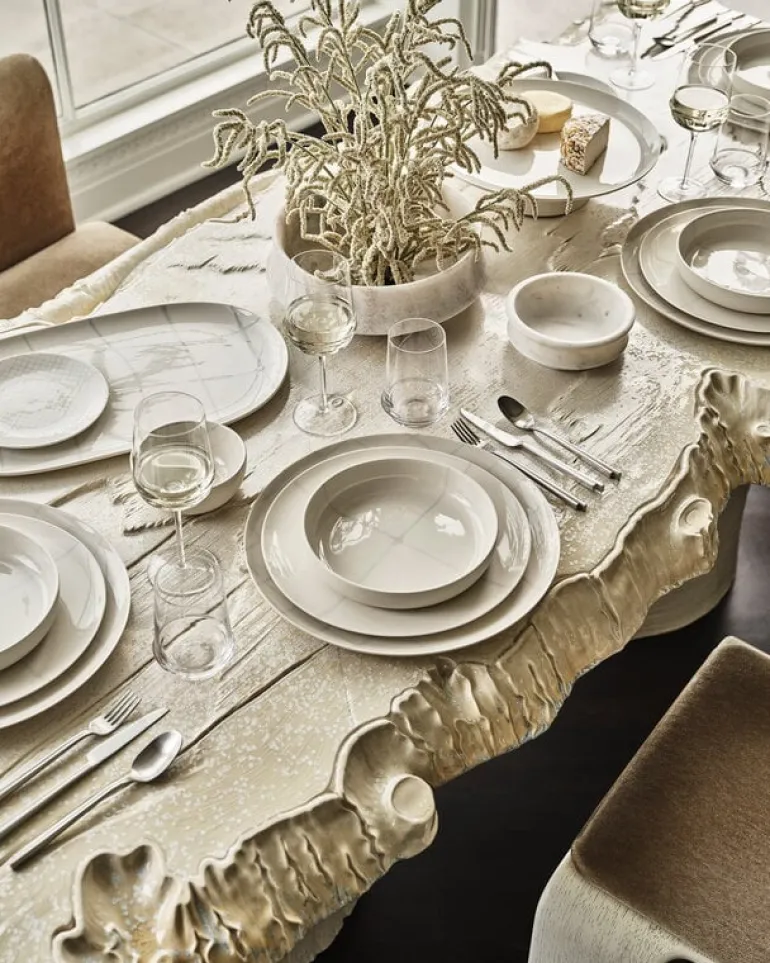 Serax Zuma serveringsfat, 26 x 47 cm, salt