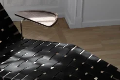 Sibast AV Egoist sidobord till schäslong, lackerad valnöt