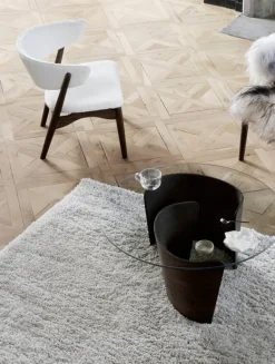 Sibast No 7 Lounge bord, mörkoljad ek