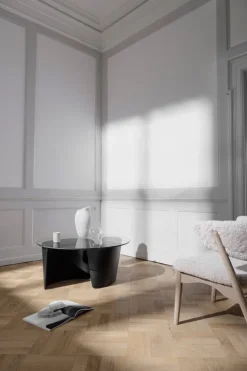 Sibast No 7 Lounge bord, svart ek