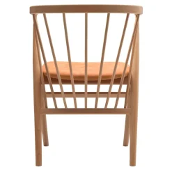 Sibast No 8 stol, oljad bok - cognac läder