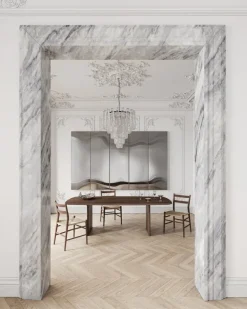 Sibast No 59 stol, valnöt - naturlig papperssnodd