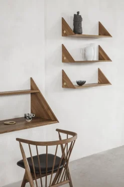 Sibast XLIBRIS väggskrivbord, rökt ek