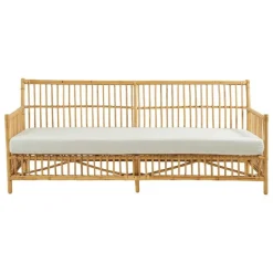 Sika-Design Caroline soffa, naturlig rotting - vit