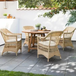 Sika-Design Charlot stol, naturlig - vit