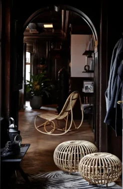 Sika-Design Franco Albini Exterior stor fotpall, naturell