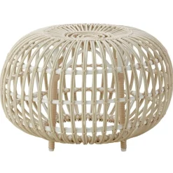 Sika-Design Franco Albini Exterior stor fotpall, vit