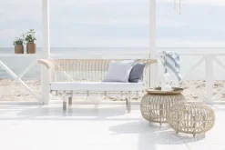 Sika-Design Franco Albini Exterior stor fotpall, vit