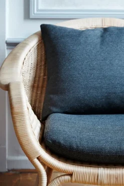 Sika-Design Madame fåtölj, naturlig rotting - mörkgrå