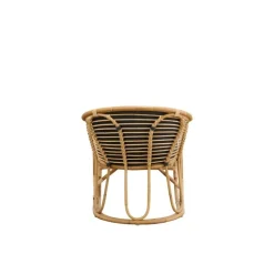 Sika-Design Swing fåtölj, naturlig rotting - mörkgrå