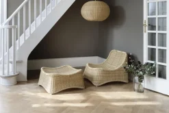 Sika-Design Tangelo lampskärm, L, naturlig rotting