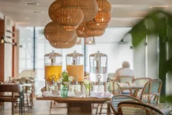 Sika-Design Tangelo lampskärm, L, naturlig rotting