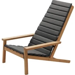 Skagerak Between Lines stolsdyna till däckstol, grå