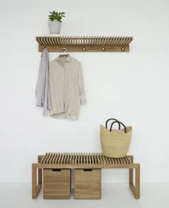 Skagerak Cutter låda, stor, teak