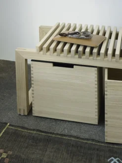 Skagerak Cutter låda, stor, ek