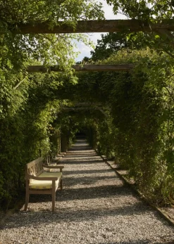 Skagerak Drachmann sittdyna, citron - sand