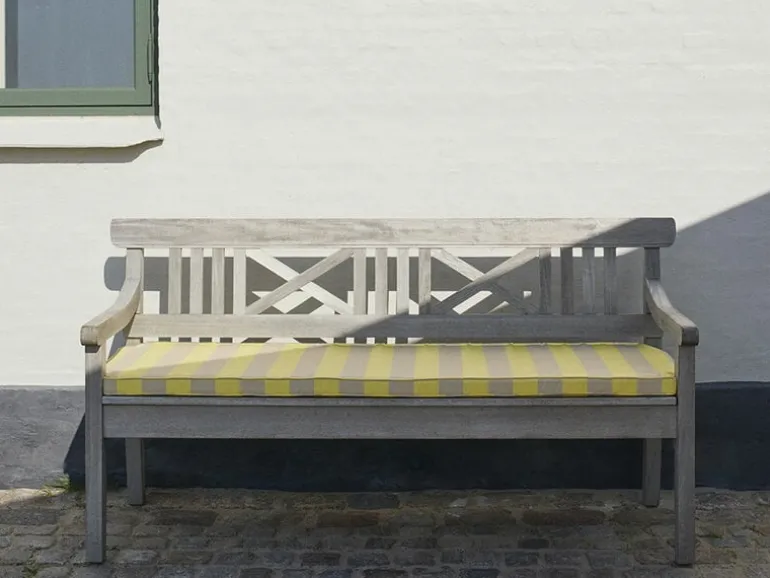 Skagerak Drachmann sittdyna, citron - sand