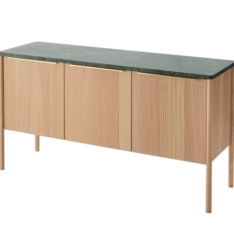 Skagerak Jut skåp, grön marmor
