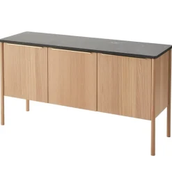 Skagerak Jut skåp, svart marmor