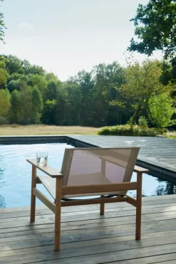 Skagerak Pelagus loungefåtölj, sand