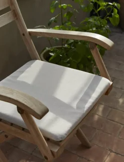 Skagerak Selandia stolsdyna, vit