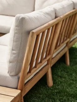 Skagerak Tradition förlängningsmodul, teak - ljus sand