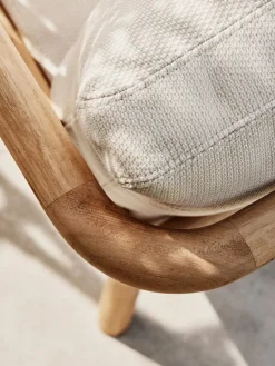 Skagerak Tradition fåtölj, teak - ljus sand