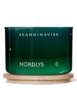 Skandinavisk Doftljus med lock, NORDLYS, 90 g