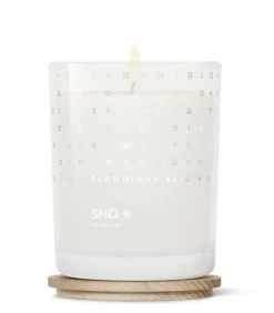 Skandinavisk Doftljus med lock, SNÖ, stort, specialutgåva
