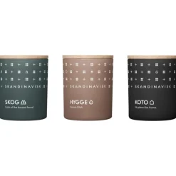 Skandinavisk Doftljus set 3 st., HIBERNATE