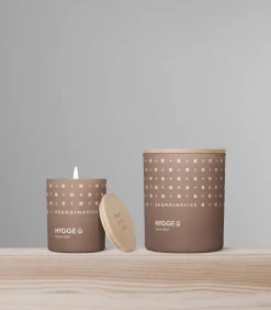 Skandinavisk HYGGE doftljus med lock, stort