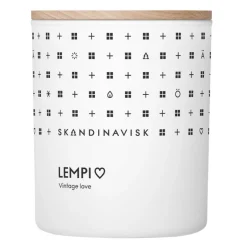 Skandinavisk LEMPI doftljus med lock, stort