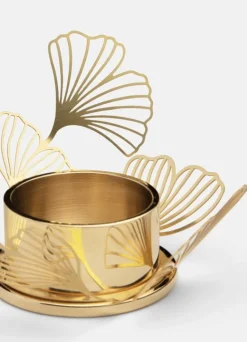 Skultuna BK.FLWR ljushållare, mässing