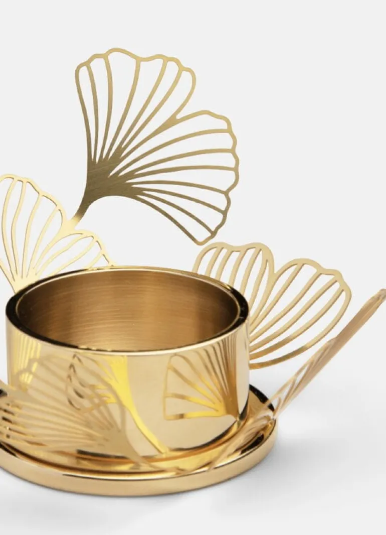 Skultuna BK.FLWR ljushållare, mässing