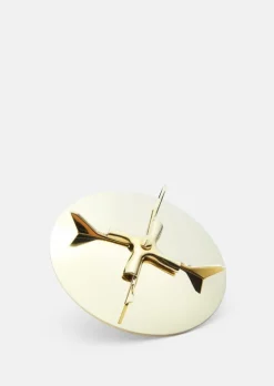 Skultuna Festivitas ljushållare, polerad mässing