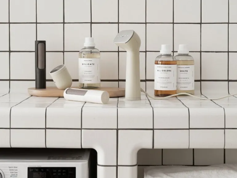 Steamery Cirrus No. 3 steamer med strykjärn, sand