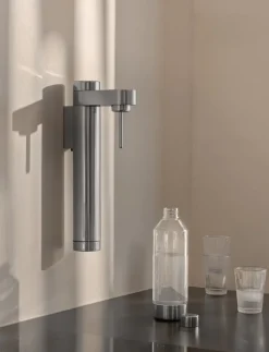 Stelton Brus kolsyremaskin, väggfäste, stål