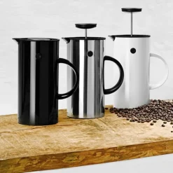Stelton EM kaffepress, vit