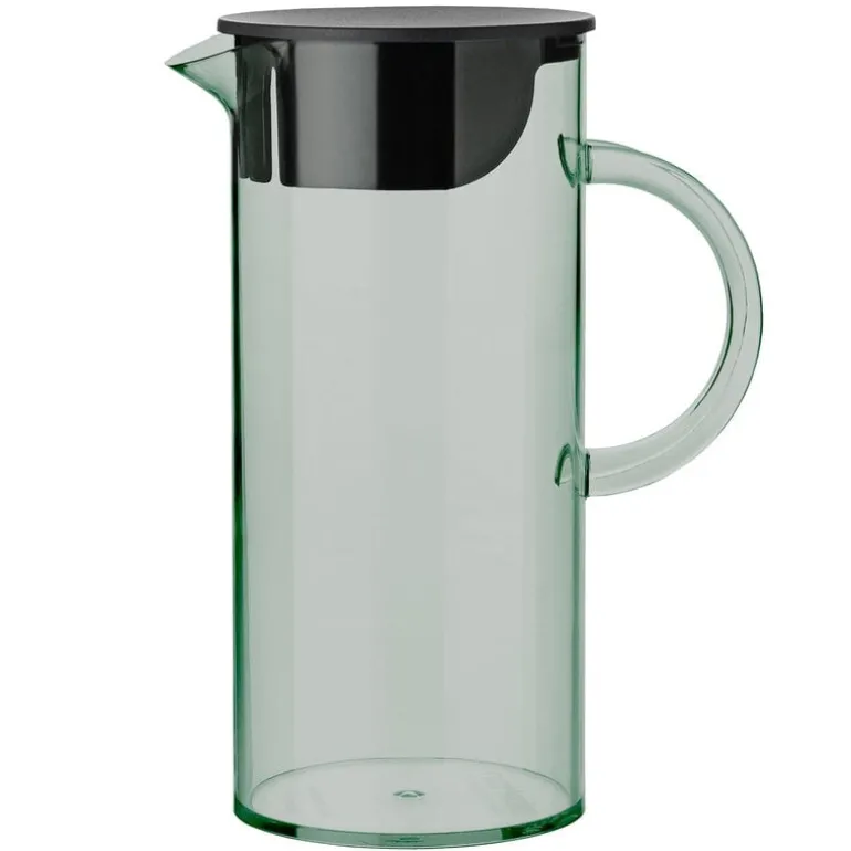 Stelton EM77 kanna med lock, 1,5 l, mattgrön
