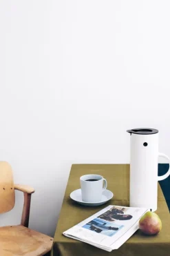 Stelton EM77 termoskanna 1 l, vit