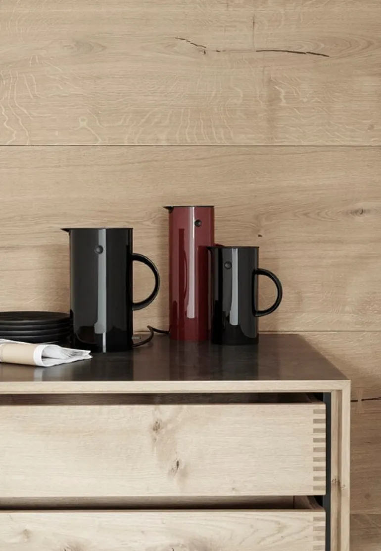 Stelton EM77 vattenkokare, svart